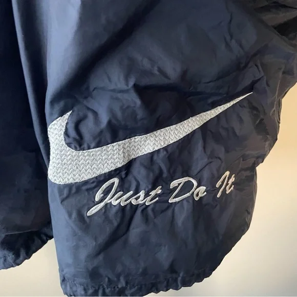90s Vintage Nike x USA Pro Sports Just Do It Hooded Windbreaker Jacket Mens XXL - Picture 5 of 13